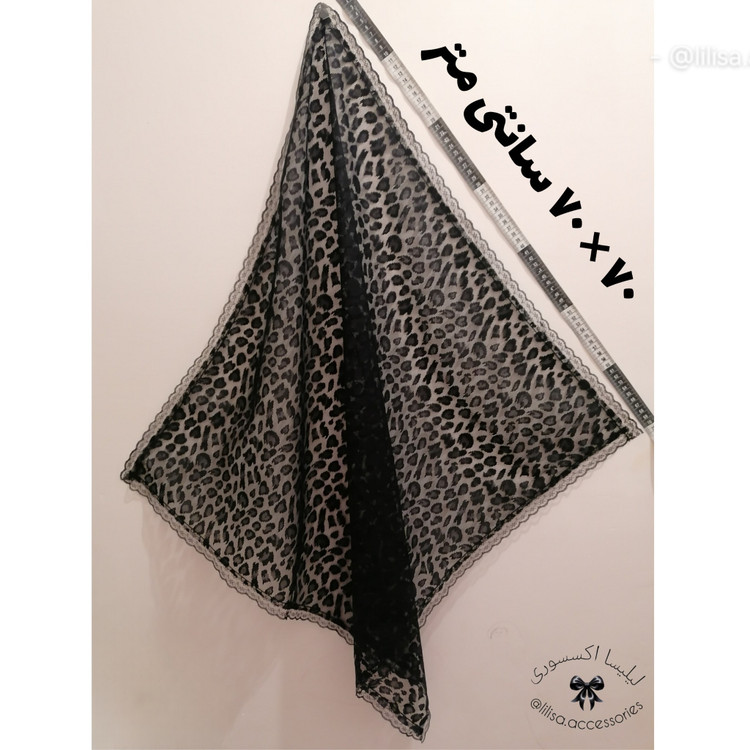 اسکارف توری(روسری گیپور). 14 مدل