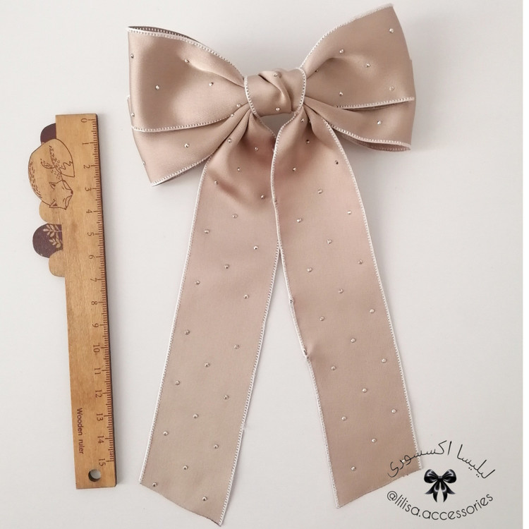 پاپیون کلاسیک نگین دار