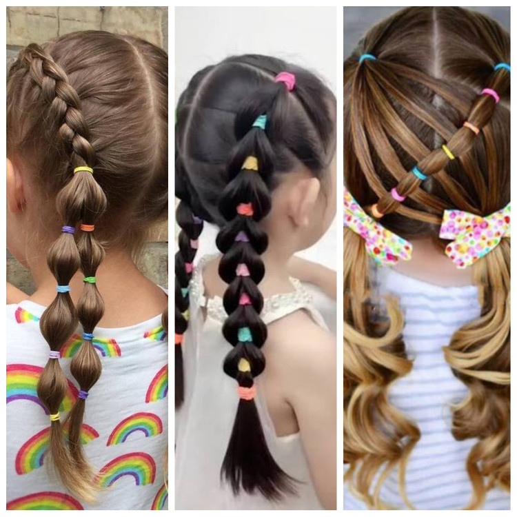 پک کش مو و کلیپس ریز کودک(پک هدیه)