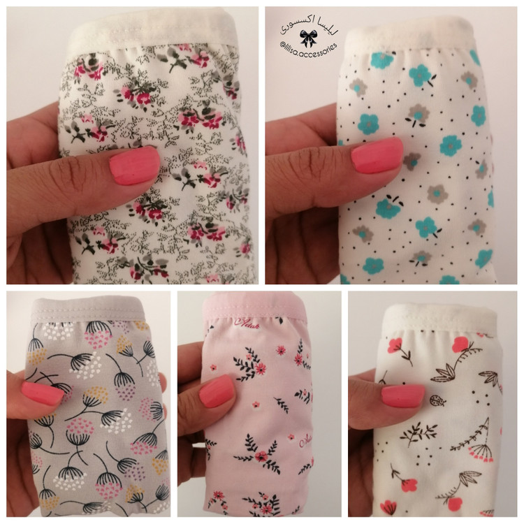 پک شورت زنانه نخ پنبه(3 تایی) 2 ایکس لارج
